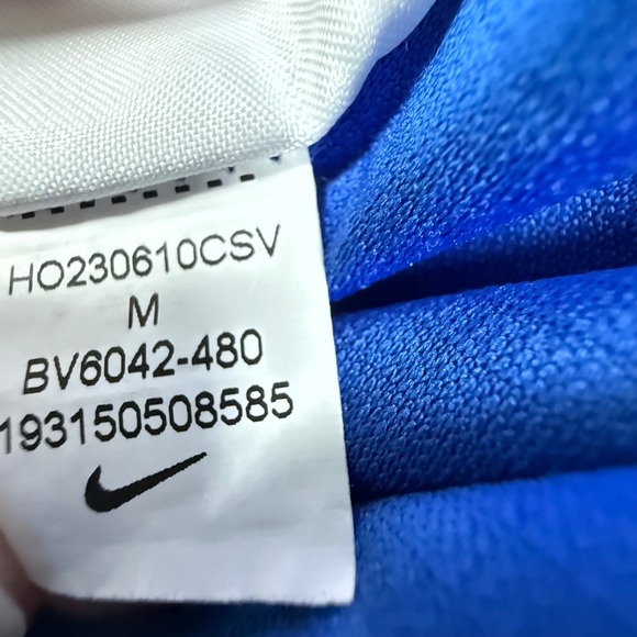 Nike Dri-FIT Men's Royal Blue Golf Polo Shirt Size M - Picture 6 of 9